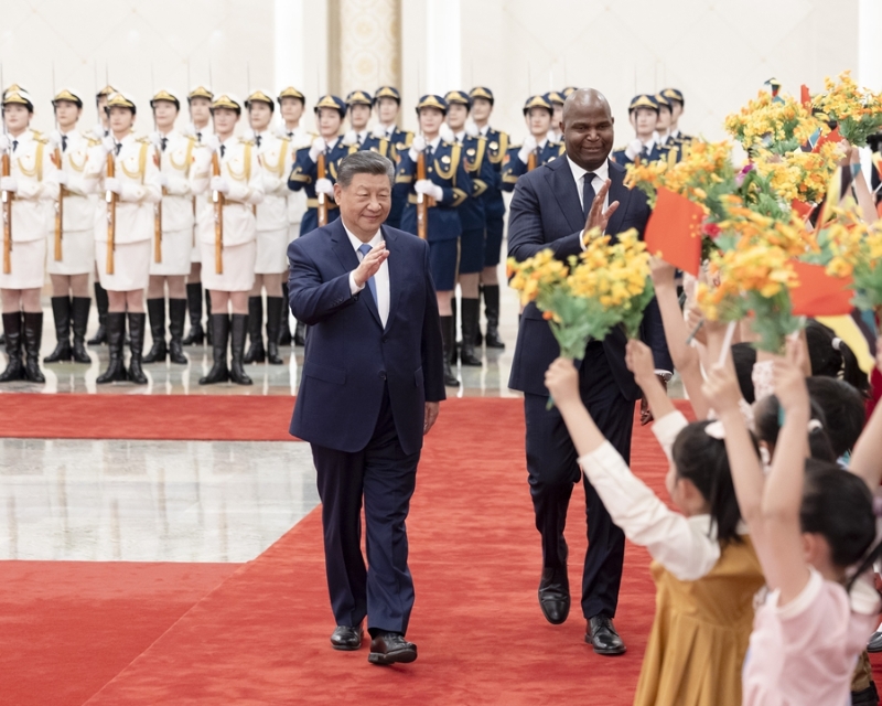习近平同莫桑比克总统查波会谈4